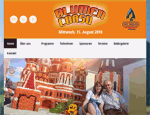 Tablet Screenshot of blumencorso.com